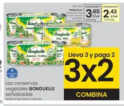 Eroski BONDUELLE Guisante muy fino sin azúcar oferta