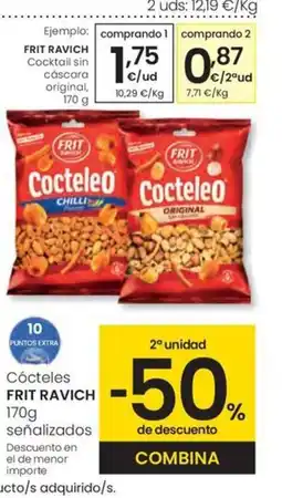 Eroski FRIT RAVICH Cocktail sin cáscara original oferta