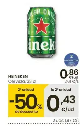 Eroski HEINEKEN Cerveza oferta