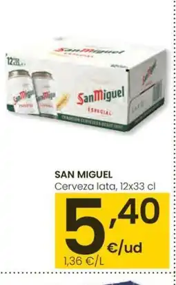Eroski SAN MIGUEL Cerveza lata oferta