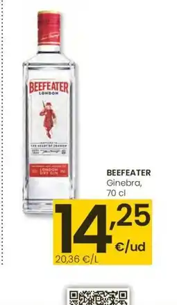 Eroski BEEFEATER Ginebra oferta