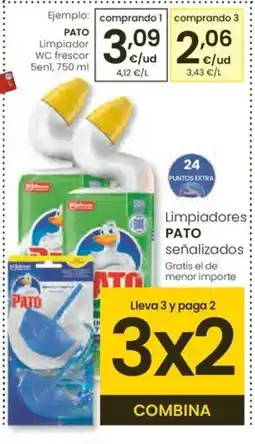 Eroski PATO Limpiador WC frescor 5en oferta