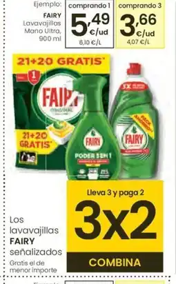 Eroski FAIRY Lavavajillas Mano Ultra oferta