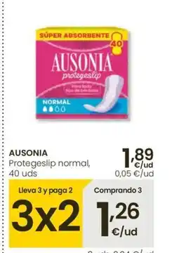 Eroski AUSONIA Protegeslip normal, oferta