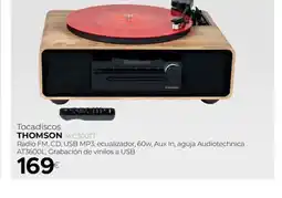 Tien 21 THOMSON Tocadiscos MIC300TT oferta