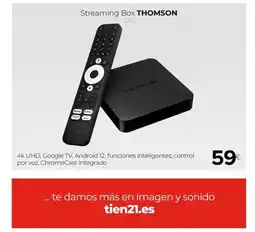 Tien 21 THOMSON Streaming Box oferta