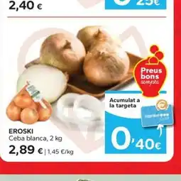 Caprabo EROSKI Llimona oferta