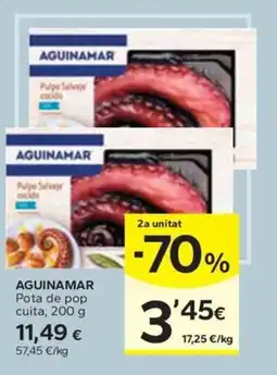 Caprabo AGUINAMAR Pota de pop cuita oferta