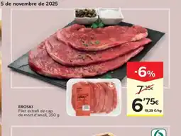 Caprabo EROSKI Filet extrafi de cap de mort d'anoll oferta