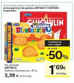 Caprabo ARTIACH Galetes Dinosaurus oferta