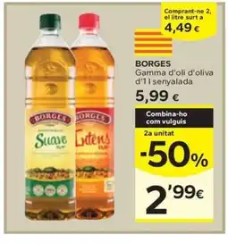 Caprabo BORGES Gamma d'oli d'oliva oferta