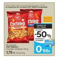 Caprabo FRIT RAVICH Cocteleo Original oferta
