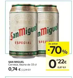 Caprabo SAN MIGUEL Cervesa oferta