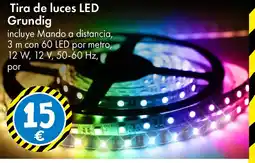 TEDi Tira de luces LED Grundig oferta