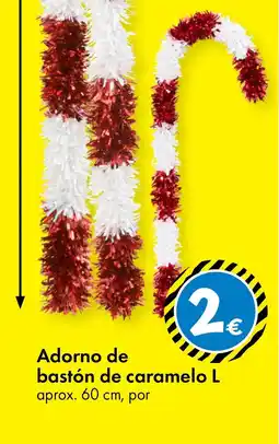 TEDi Adorno de bastón de caramelo oferta