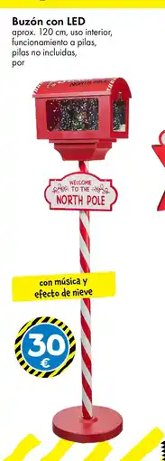 TEDi Buzón con LED oferta