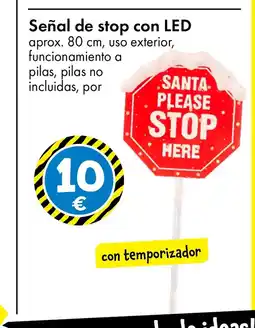 TEDi Señal de stop con LED oferta