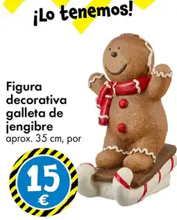 TEDi Figura decorativa galleta de jengibre oferta