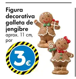 TEDi Figura decorativa galleta de jengibre oferta