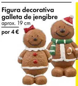 TEDi Figura decorativa galleta de jengibre oferta