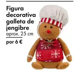 TEDi Figura decorativa galleta de jengibre oferta