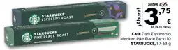 Masymas STARBUCKS Café Dark Espresso o Medium Pike Place Pack-10 oferta