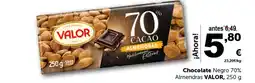 Masymas VALOR Chocolate Negro 70% Almendras oferta