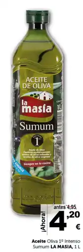 Masymas LA MASIA Aceite Oliva 1º Intenso Sumum oferta