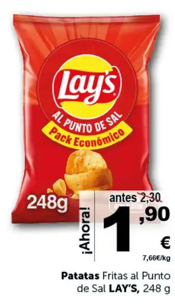 Masymas LAY'S Patatas Fritas al Punto de Sal oferta