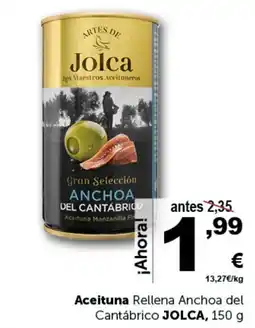 Masymas JOLCA Aceituna Rellena Anchoa del Cantábrico oferta