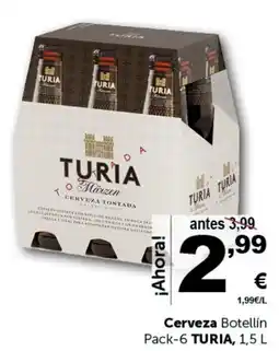 Masymas TURIA Cerveza Botellín Pack-6 oferta