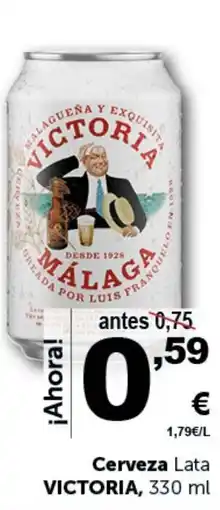 Masymas VICTORIA Cerveza Lata oferta