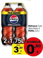 Masymas PEPSI Refresco Cola Zero oferta