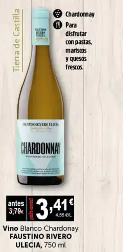 Masymas FAUSTINO RIVERO ULECIA Vino Blanco Chardonay oferta
