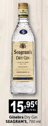 Masymas SEAGRAM'S Ginebra Dry Gin oferta