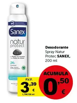 Masymas SANEX Desodorante Spray Natur Protec oferta