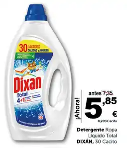 Masymas DIXÁN Detergente Ropa Líquido Total oferta