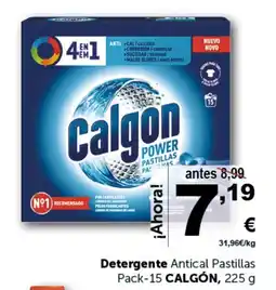 Masymas CALGÓN Detergente Antical Pastillas Pack-15 oferta