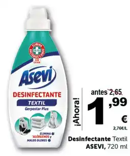 Masymas ASEVI Desinfectante Textil oferta