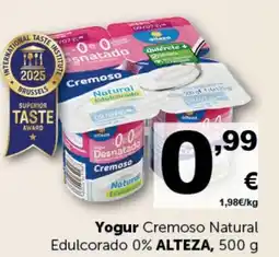 Masymas ALTEZA Yogur Cremoso Natural Edulcorado 0% oferta