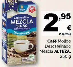 Masymas ALTEZA Café Molido Descafeinado Mezcla oferta