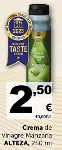 Masymas ALTEZA Crema de Vinagre Manzana oferta
