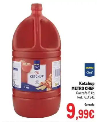 Makro METRO CHEF Ketchup oferta