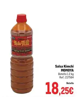 Makro MOMOYA Salsa Kimchi oferta