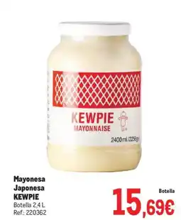 Makro KEWPIE Mayonesa Japonesa oferta