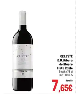 Makro CELESTE D.O. Ribera del Duero Tinto Roble oferta