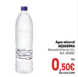 Makro AQUABONA Agua mineral oferta