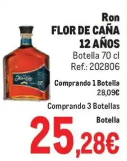 Makro Flor de caña 12 años ron oferta