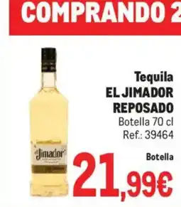 Makro Tequila el jimador reposado oferta