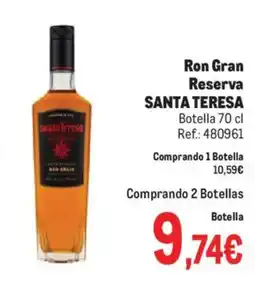 Makro SANTA TERESA Ron Gran Reserva oferta